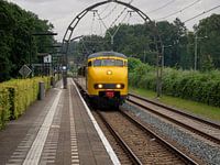 Historic train Mat'64 at Hilversum Sportpark in the Netherlands