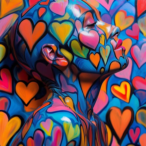 Überwältigt von Liebe und Farbe von Color Square