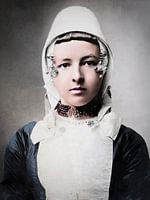 Une fille de Zélande à Middelburg