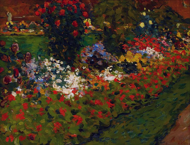 Le jardin des fleurs, Louis Valtat par Atelier Liesjes