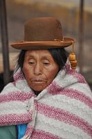Vieille dame bolivienne