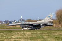 Greek F-16C in the perfect light at Leeuwarden Air Base