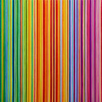 Bunte abstrakte Malerei Streifen