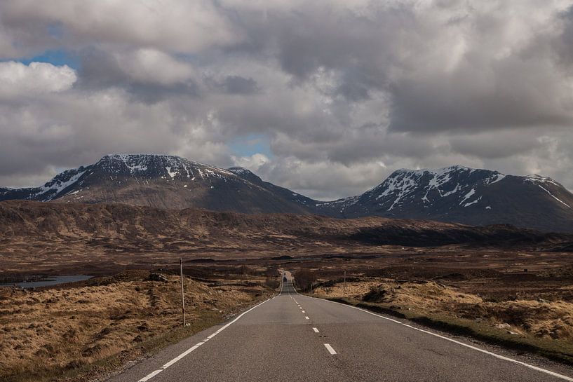 Weg durch das Rannoch-Moor von Hans Hoekstra