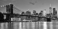 Skyline New York black and white