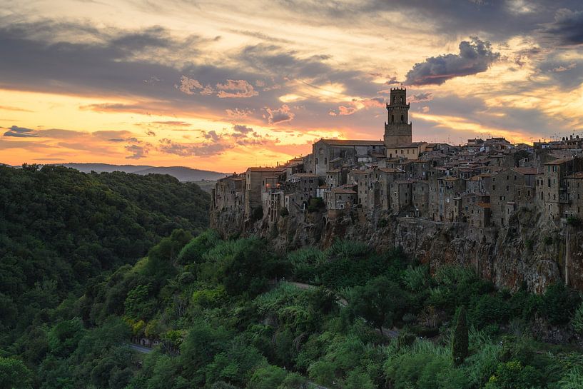 Sorano - Toskana von Robin Oelschlegel