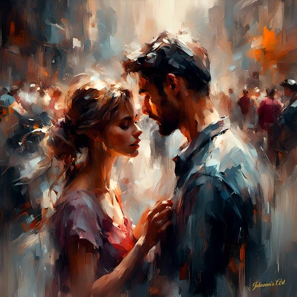 Verflochtene Seelen 1 von Johannas Art Creations