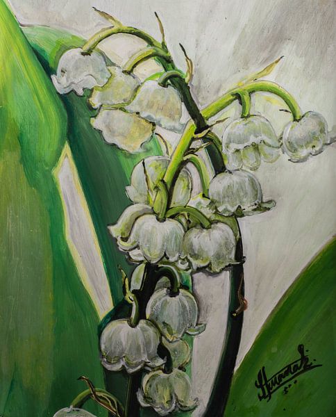 Wild field flowers by Henk Goossens