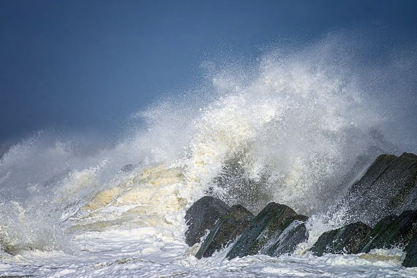 Stürme an der niederländischen Küste von Leon Okkenburg