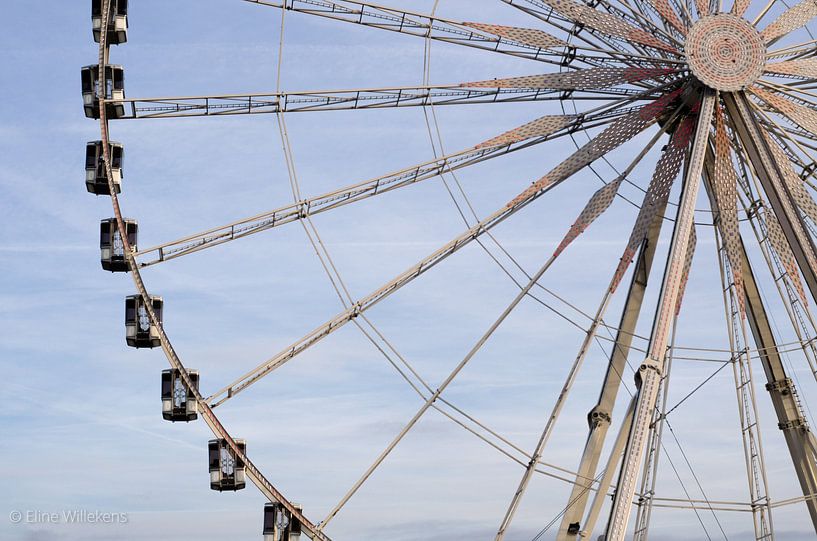 Paris - The Ferris wheel in Paris by Eline Willekens