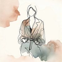 Feminine subtle elegance