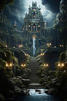 das Schloss der alten Stadt