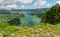 Sete Cidades caldera, Azores, Portugal