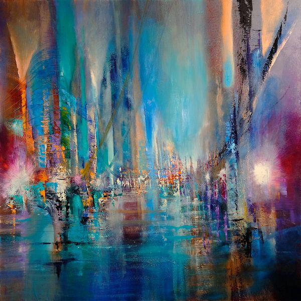 Pulsierendes Leben am Fluss - von Annette Schmucker