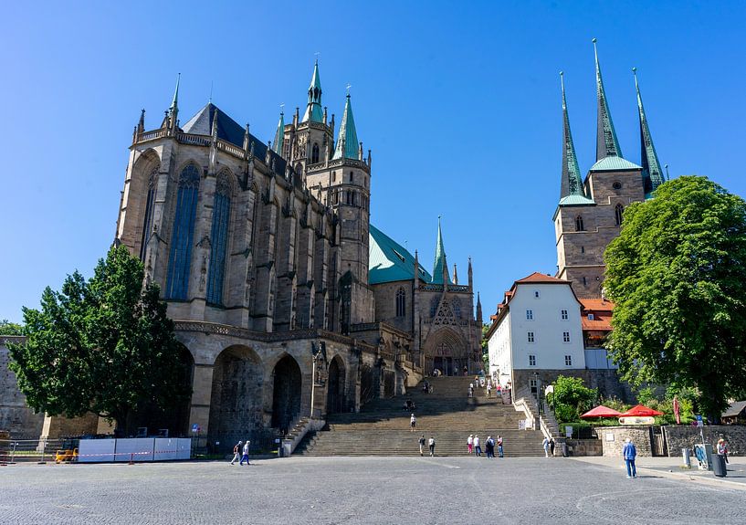 Erfurter Dom mit Kirche von Animaflora PicsStock