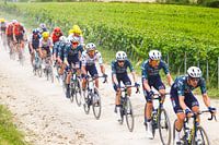 Visma Lease a Bike round of France gravel train