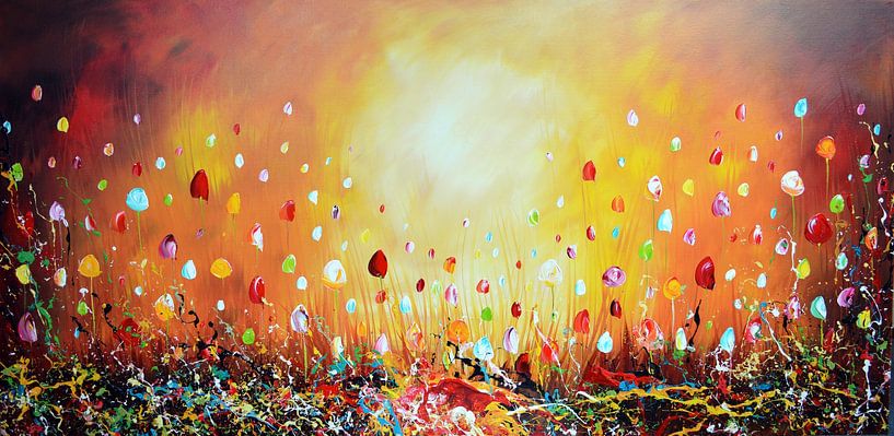 Fleurs par Gena Theheartofart