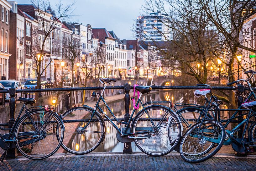 Een typisch Utrechts beeld aan de Oudegracht par De Utrechtse Internet Courant (DUIC)