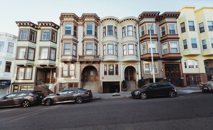 Houses of San Francisco | Travel photography fine art photo print | California, U.S.A. by Sanne Dost