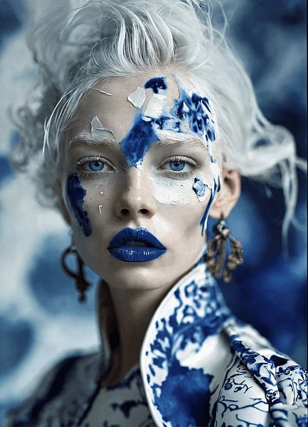 Porcelain woman, IRISA by VIRGINIE COLOMBANI