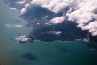 Aerial photo of Thailand