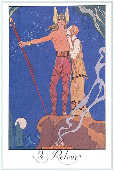 George Barbier - Le Retour par Peter Balan