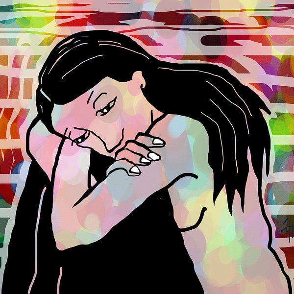 In den Augen einem abwesenden Blick von Marijke Mulder