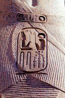 Ägypter Pharoah geschnitzt Cartouche
