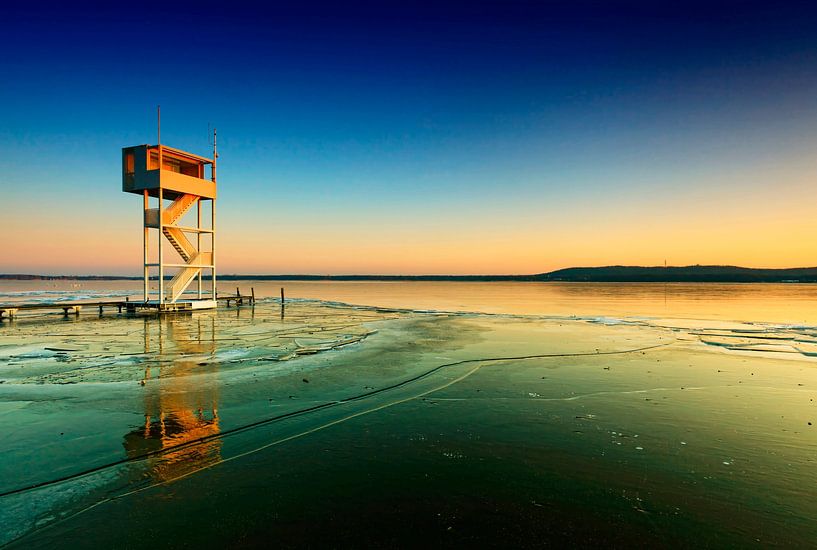 Berlin Müggelsee en hiver par Frank Herrmann