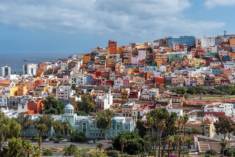 Les maisons colorées de Risco de San Juan à Gran Canaria (0187) par Reezyard