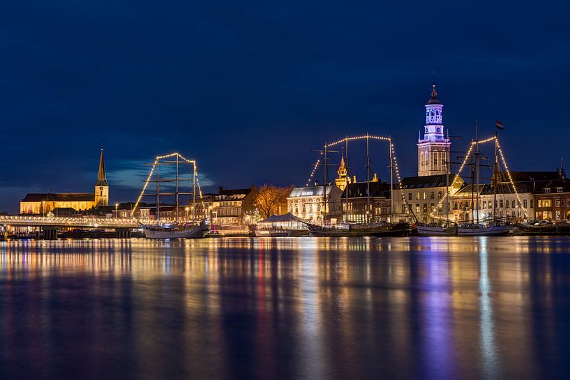 Façade de la ville de Kampen par Fotografie Ronald