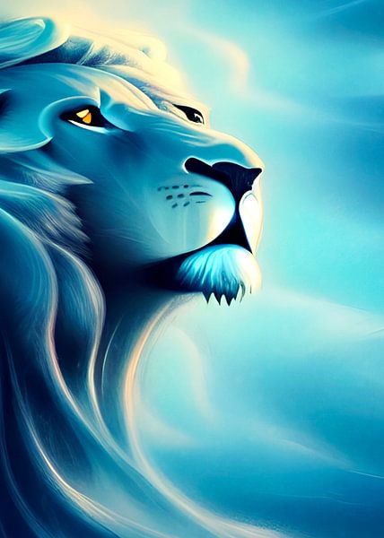 Löwenförmige Wolke von Sahruddin Said