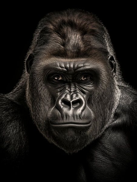 Gorilla von Luc V. de Zeeuw