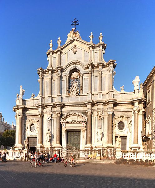 Kathedrale Dom Santa Agata,  Catania, Piazza del Duomo, Catania, Sizilien, Italien, Europa von Torsten Krüger
