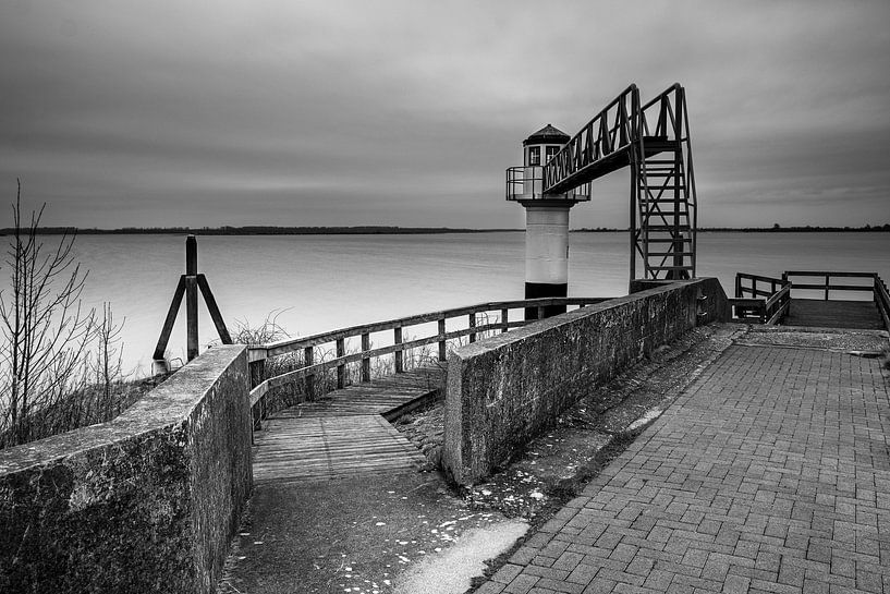 The Lauwersmeer lake near Oostmahorn by Evert Jan Luchies