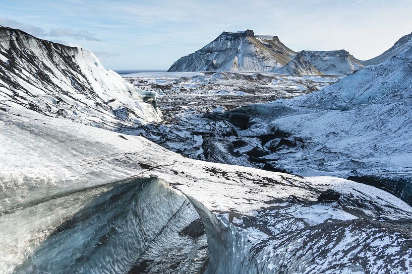 Die Gletscher Katla und Mýrdalsjökull in Island von KC Photography