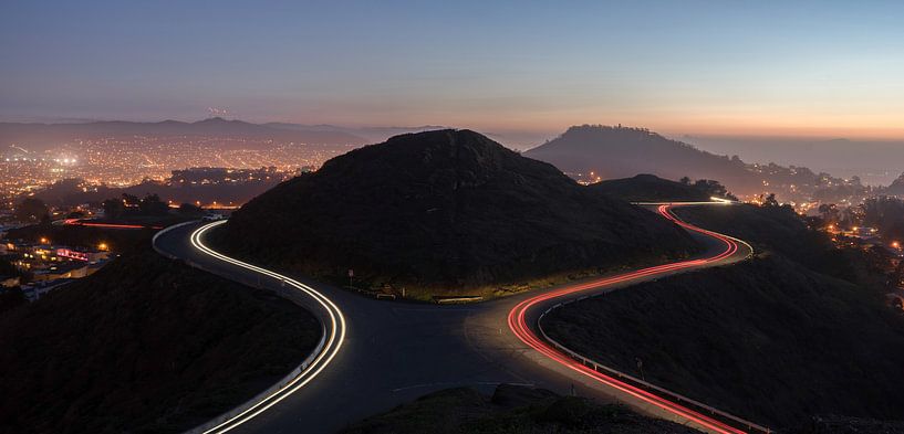 Twin Peaks, San Francisco by Photo Wall Decoration