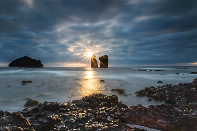 Sunset on the Azores by Jonathan Vandevoorde