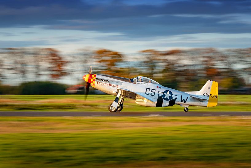 North American P51D Mustang 'Trusty Rusty' by Planeblogger