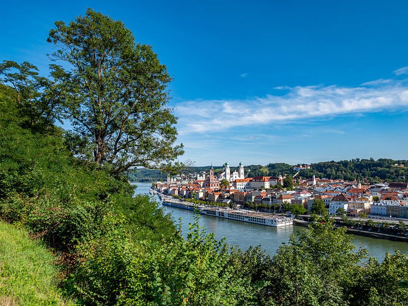 Ligne d'horizon de Passau en Basse-Bavière par Animaflora PicsStock