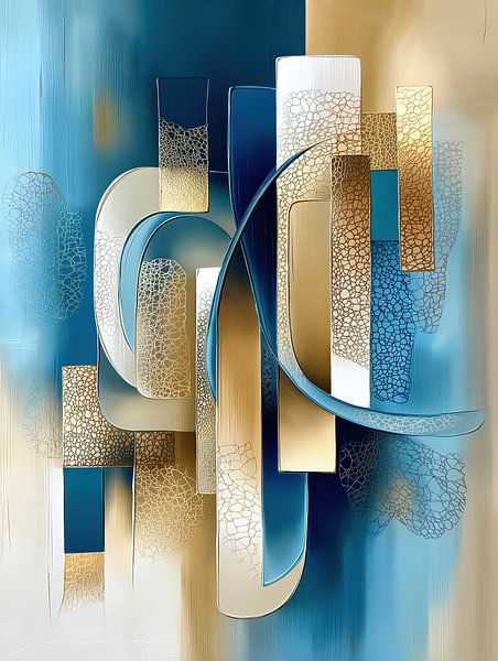 Moderne abstrakte Formen von Imagine