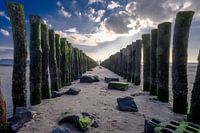 Golfbrekers aan de Zeeuwse kust