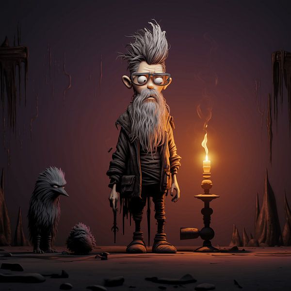 Flames of Wonder: A Magical Moment with Mr Archibald by Karina Brouwer