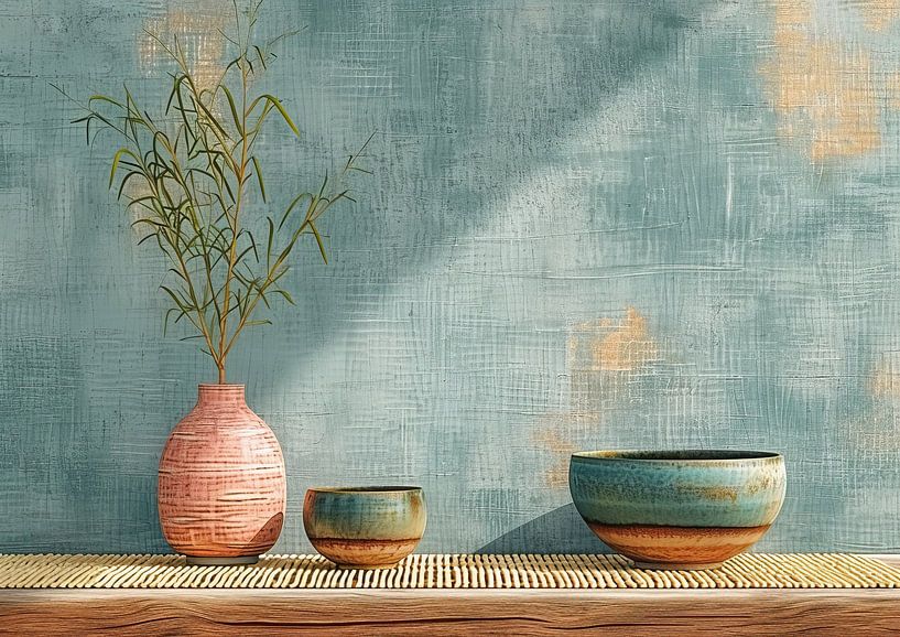 Japandi Still Life | Earthen Whisper by Art Whims