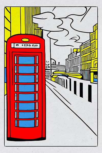 Telefonat in London von zam art