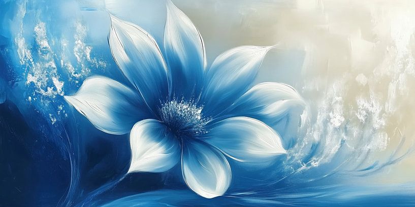 Modern abstract flowers by Bert Nijholt