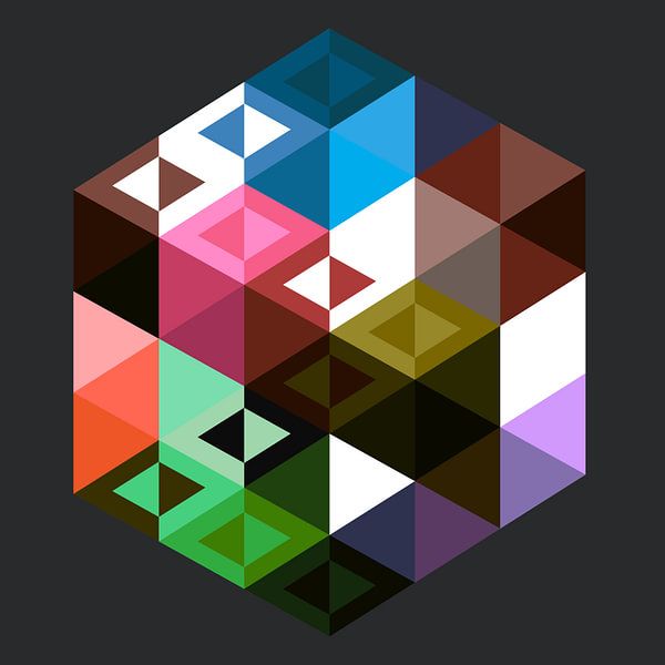 Abstract composition 987 by Angel Estevez