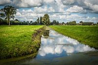 South Holland polder landscape near Langerak