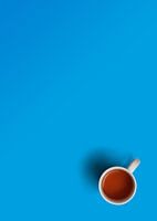 Minimalistische Tasse Tee