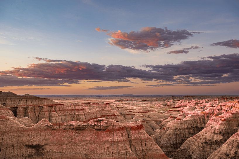 Badlands in South Dakota by rik janse
